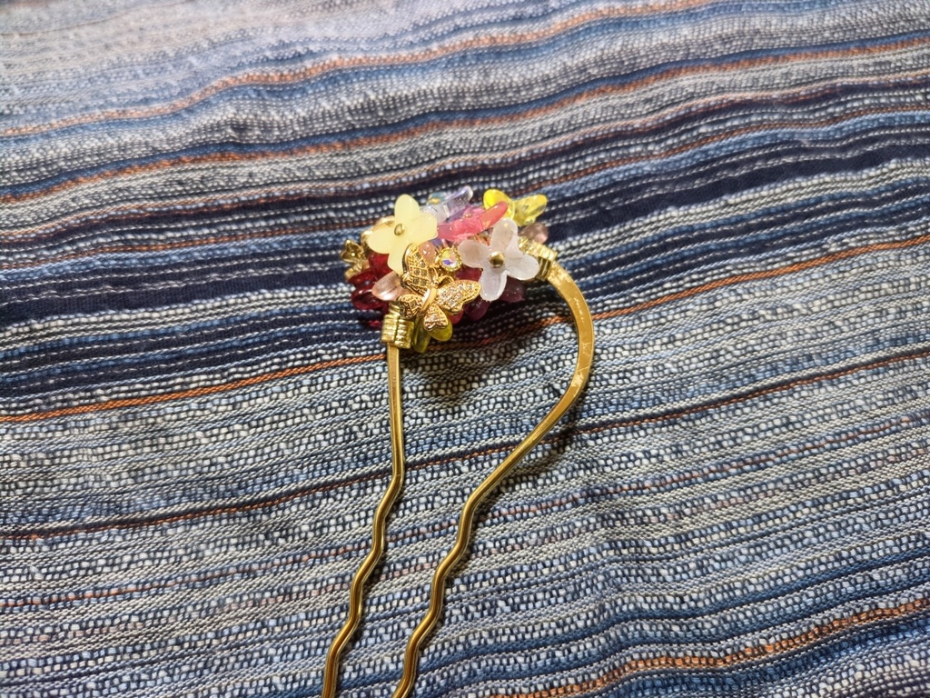 大包平イメージかんざし 2本ざし