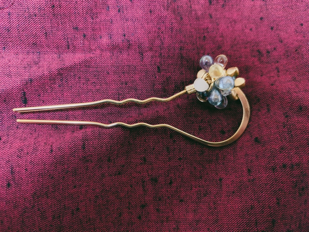 三日月宗近極イメージかんざし 2本ざし