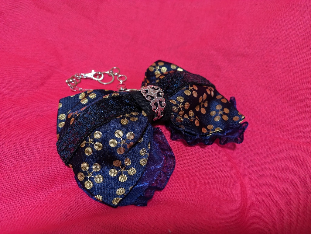 古備前派軽装イメージリボンバッグチャーム