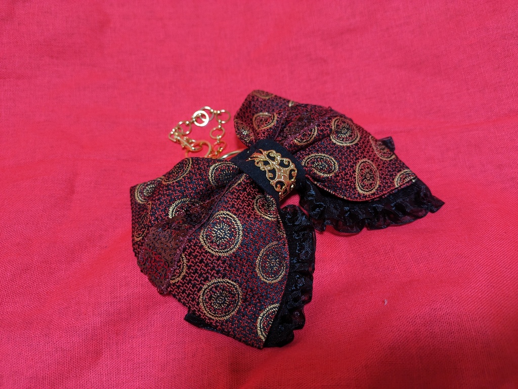 古備前派軽装イメージリボンバッグチャーム