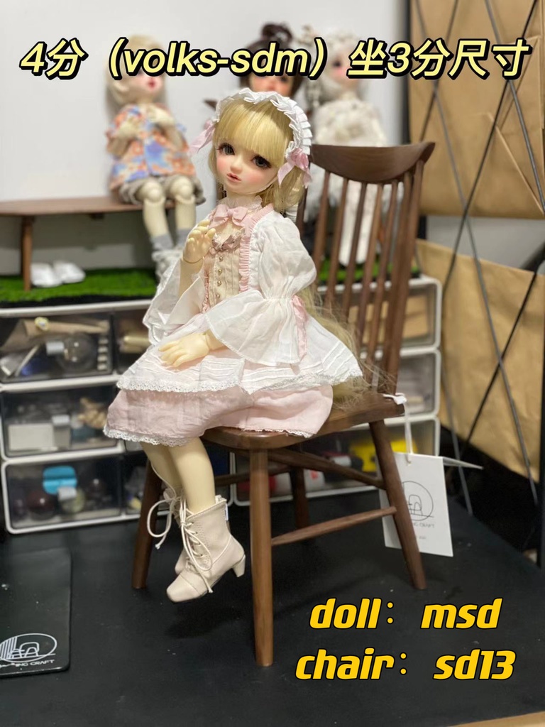 【即納】ドール用 ウィンザーチェア