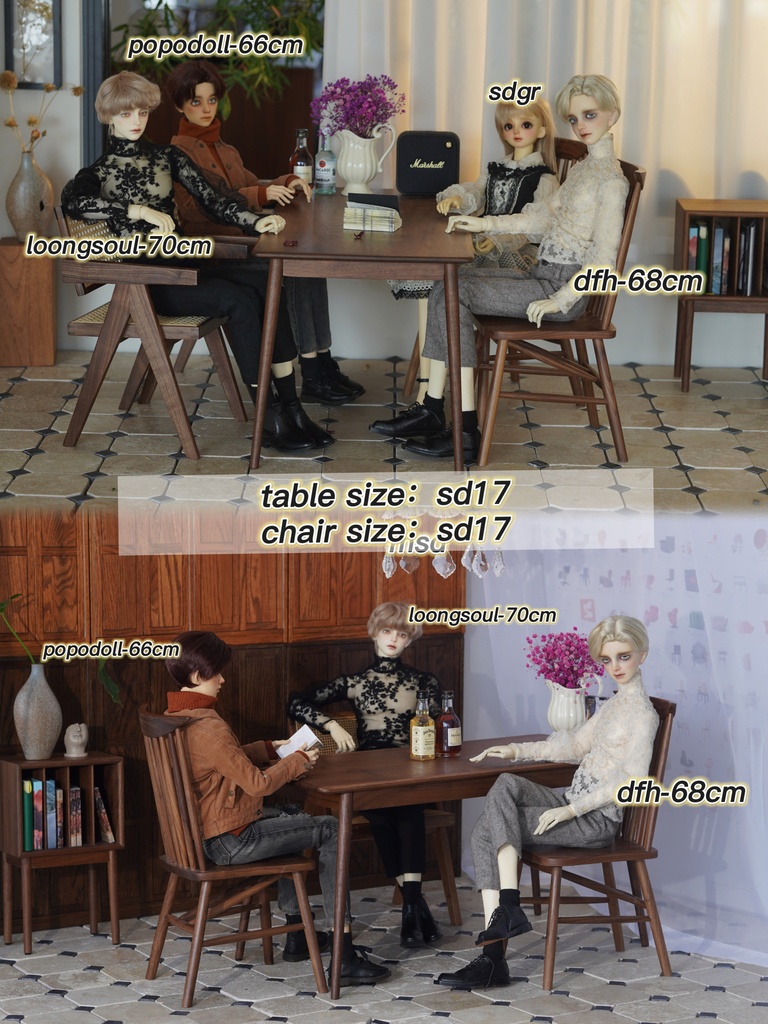 【即発送】ドール用 フォーシーズンズ ダイニング テーブル