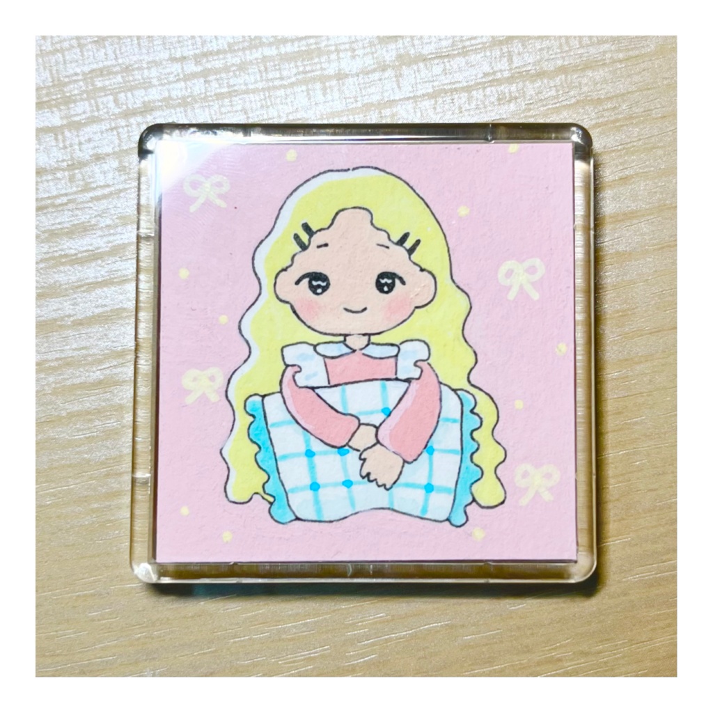 原画マグネット「Girl」