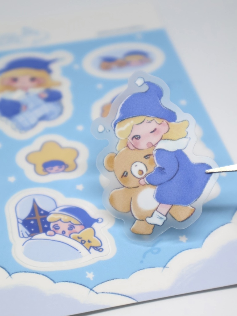 おやすみシール