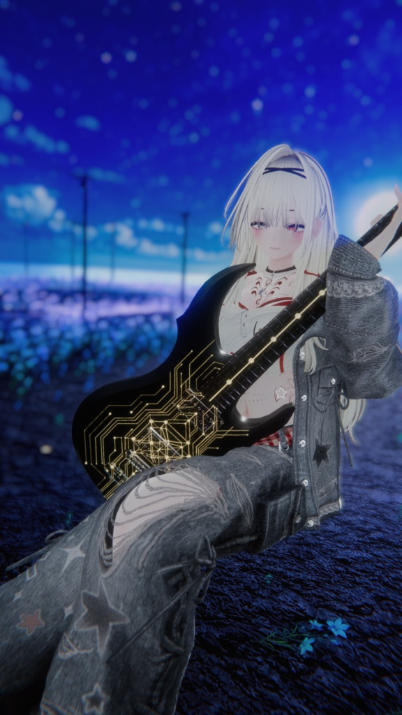 【セール中】Eclipse Resonance -蝕の共鳴-【演奏ギミック付き楽器/VRChat向け】