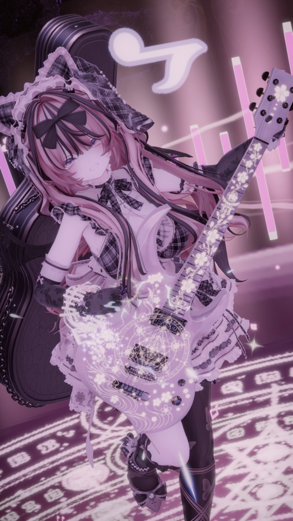 【セール中】Eclipse Resonance -蝕の共鳴-【演奏ギミック付き楽器/VRChat向け】