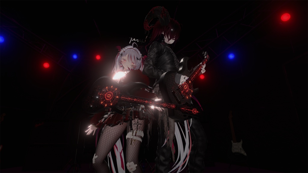 【セール中】Eclipse Resonance -蝕の共鳴-【演奏ギミック付き楽器/VRChat向け】