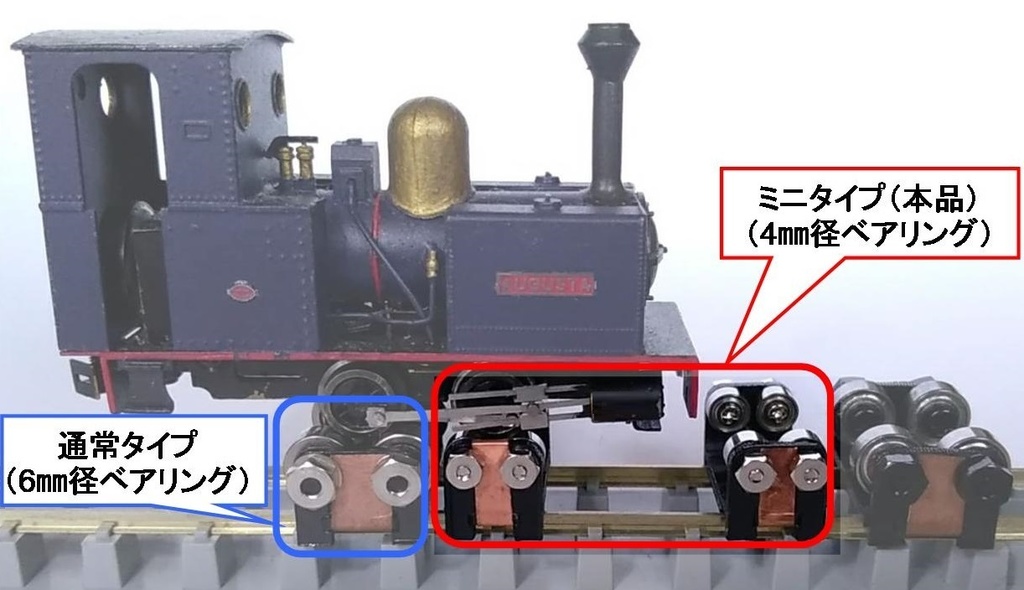 【Nゲージ 小】簡易ローラー運転台キット 9㎜用 ミニタイプ