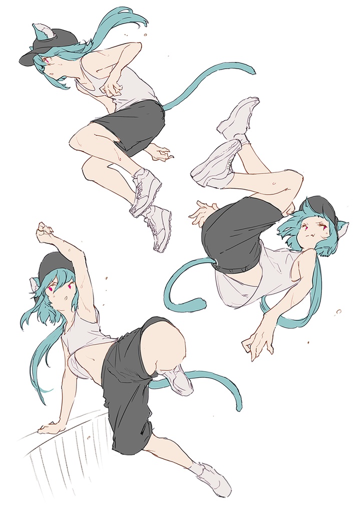 Kemono kinetic sketch