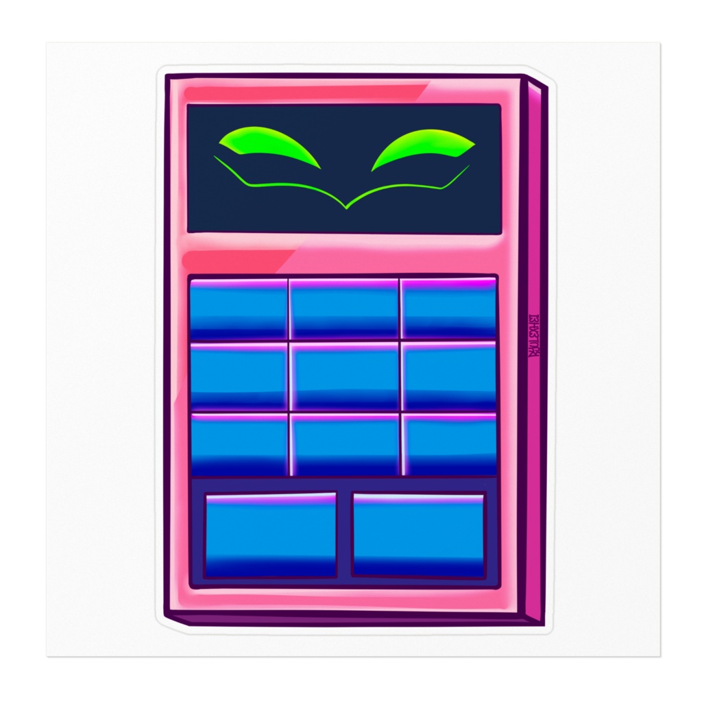 Ozzie Keypad Sticker
