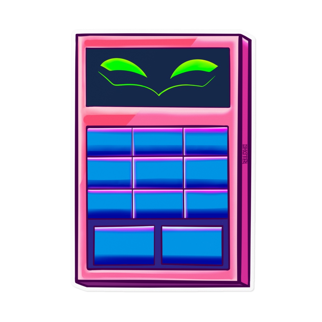 Ozzie Keypad Sticker