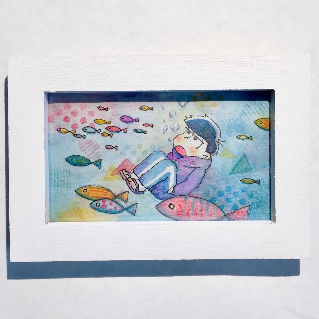 原画－「浮遊」