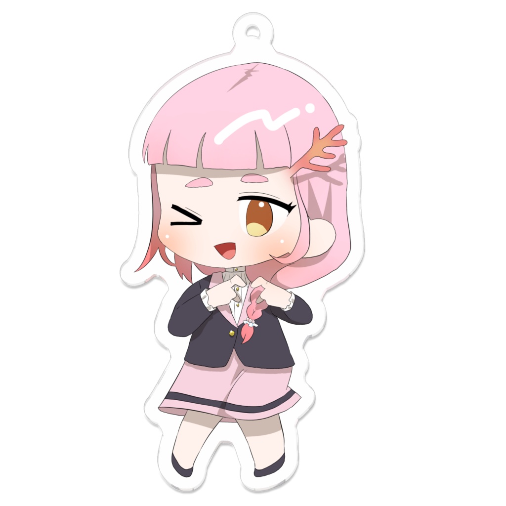 ミニキャラ浦島さんご　アクリルキーホルダー