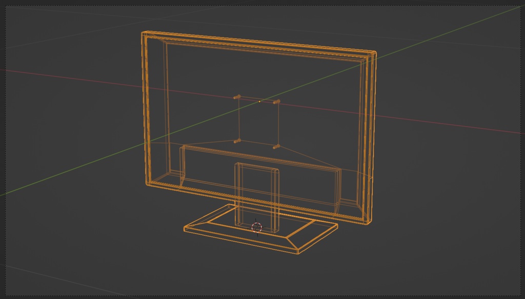 PCモニター【ローポリゴン】