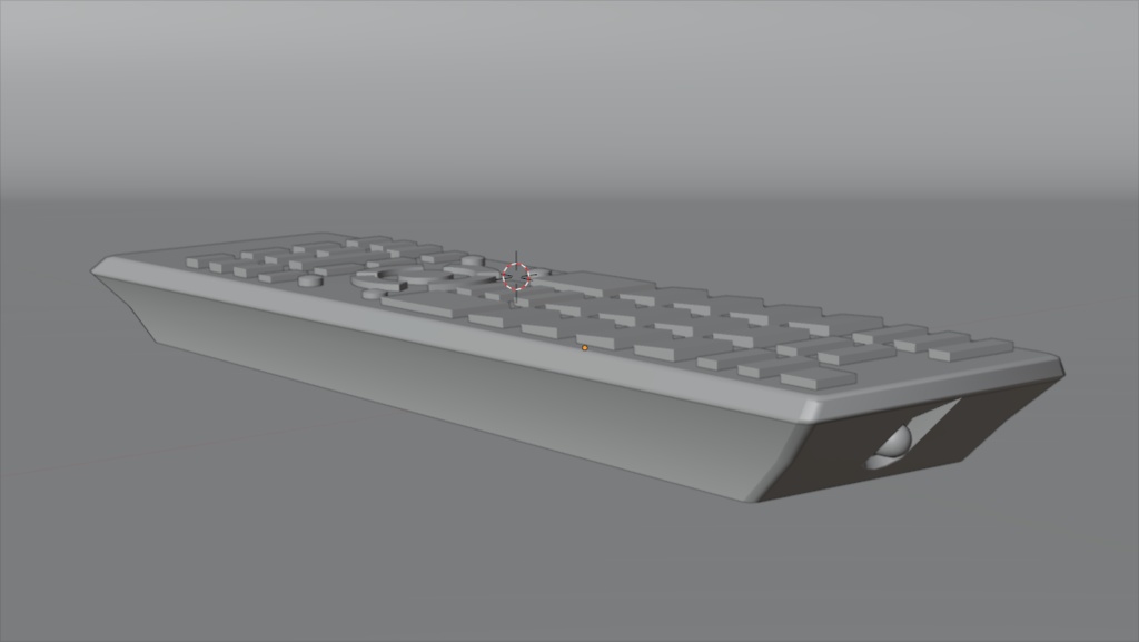 テレビリモコン(ローポリ)