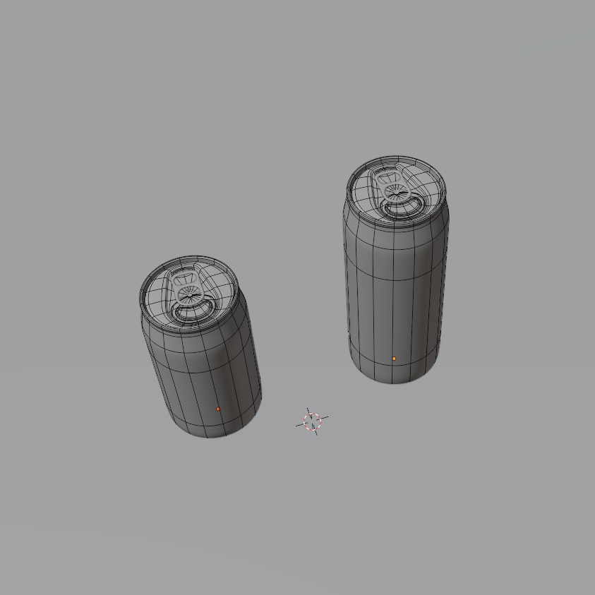 アルミ缶3Dモデルセット