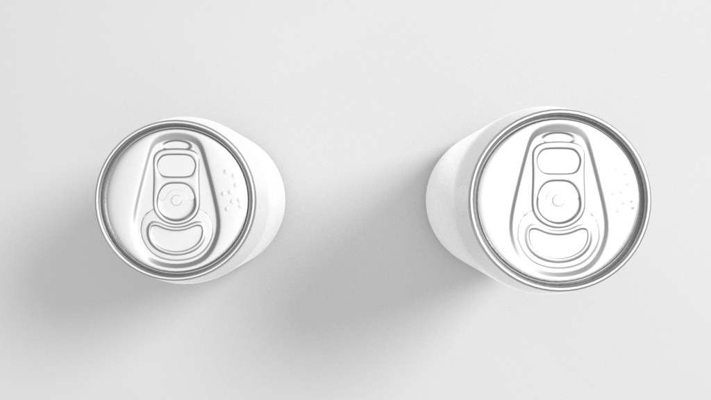 アルミ缶3Dモデルセット