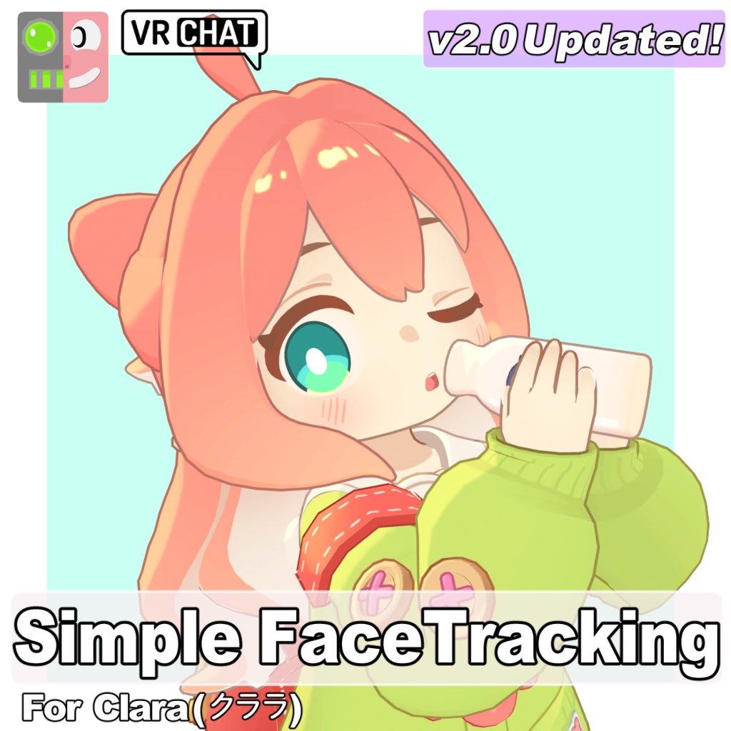 [Free] Simple FaceTracking for Clara(クララ)