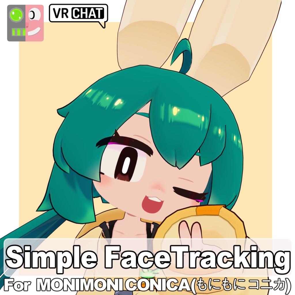 [Free] Simple FaceTracking Settings for Monimoni Conica(もにもに・コニカ)