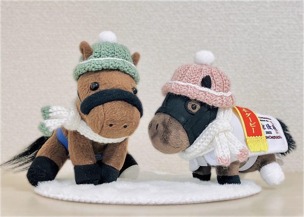 ニット帽子&マフラーセット