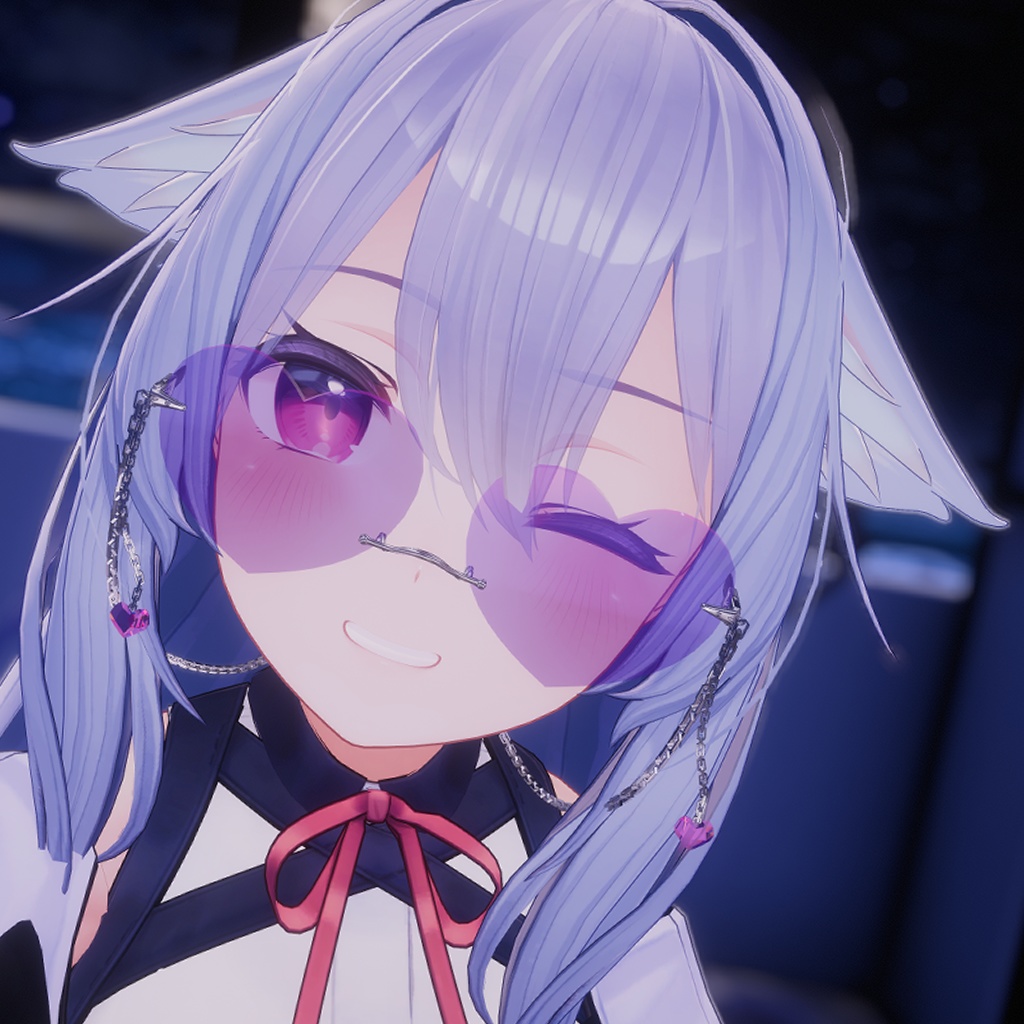 ハートメガネ( Heart_Glasses)