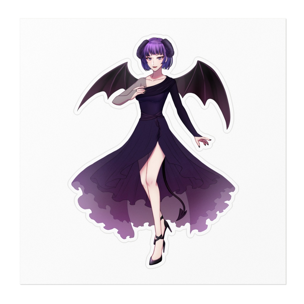 魔王るかぜぶぶ でかいステッカー