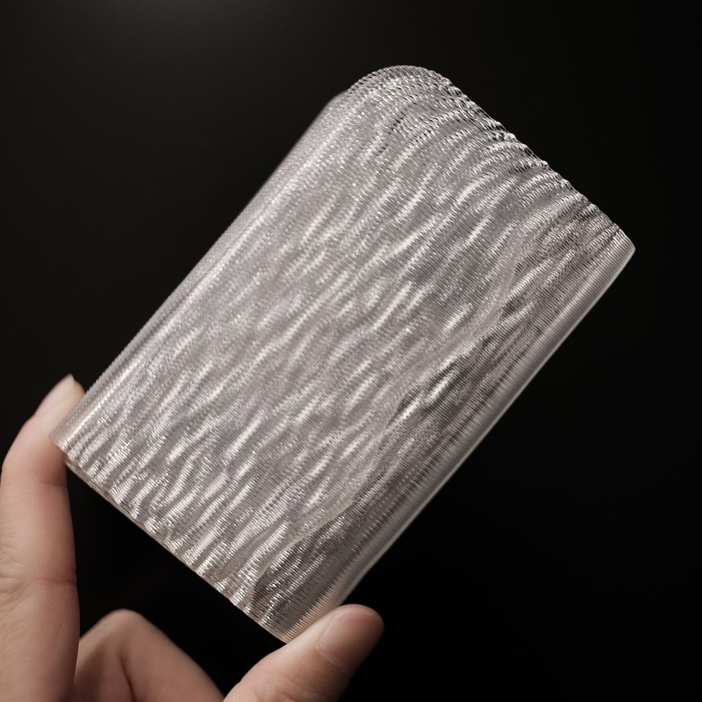 3D printed soft card case - wave type