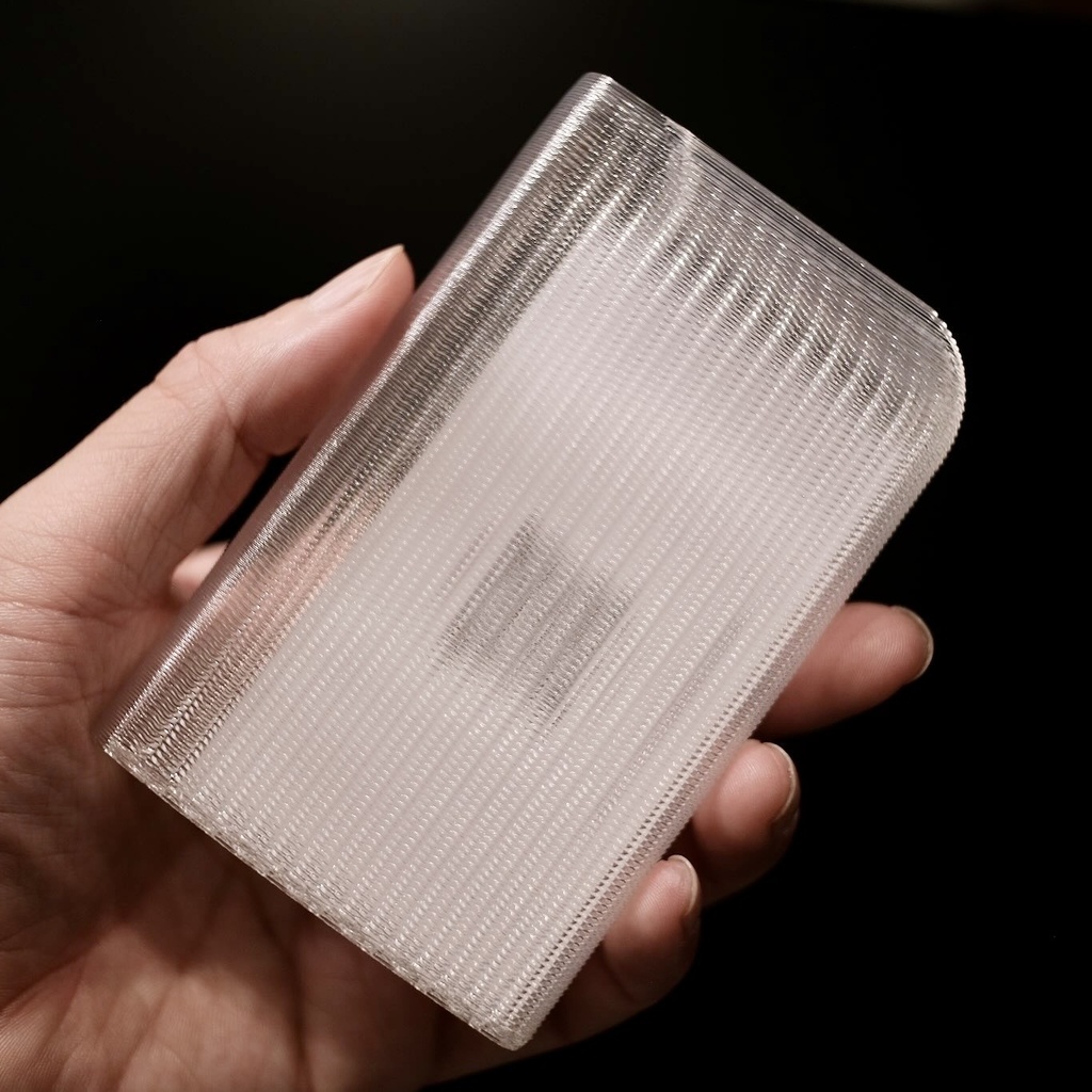 3D printed soft card case - flower type