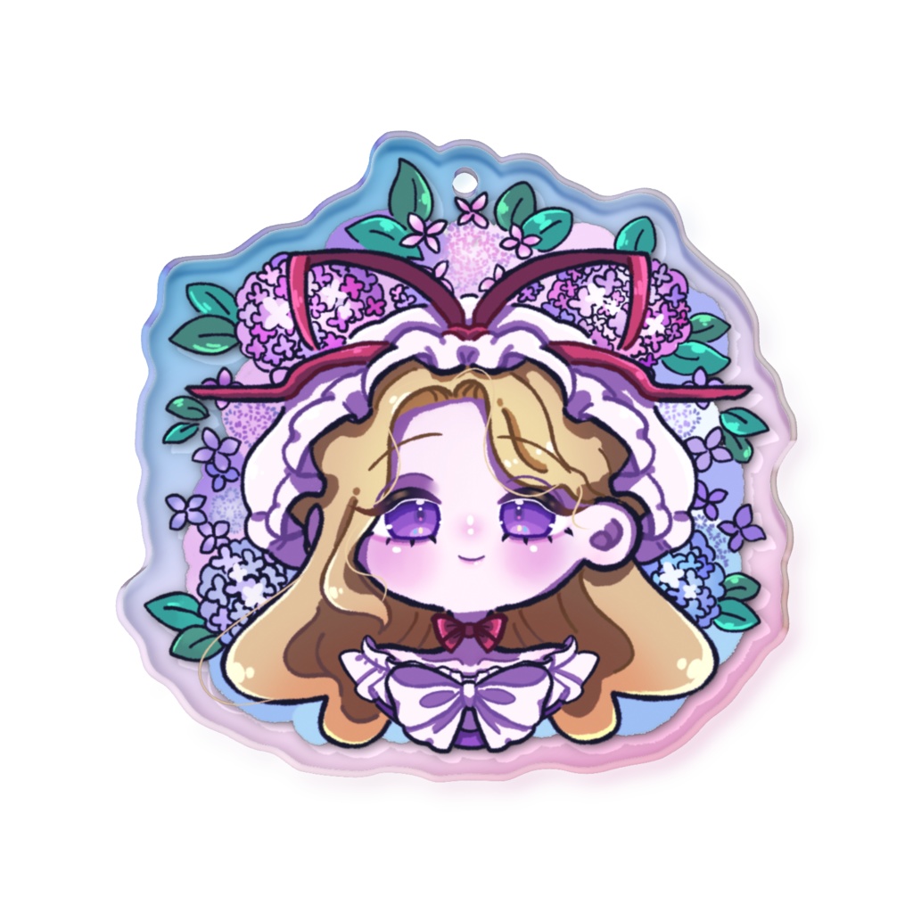 東方Project 八雲紫 オーロラアクリルキーホルダー 50 × 50mm