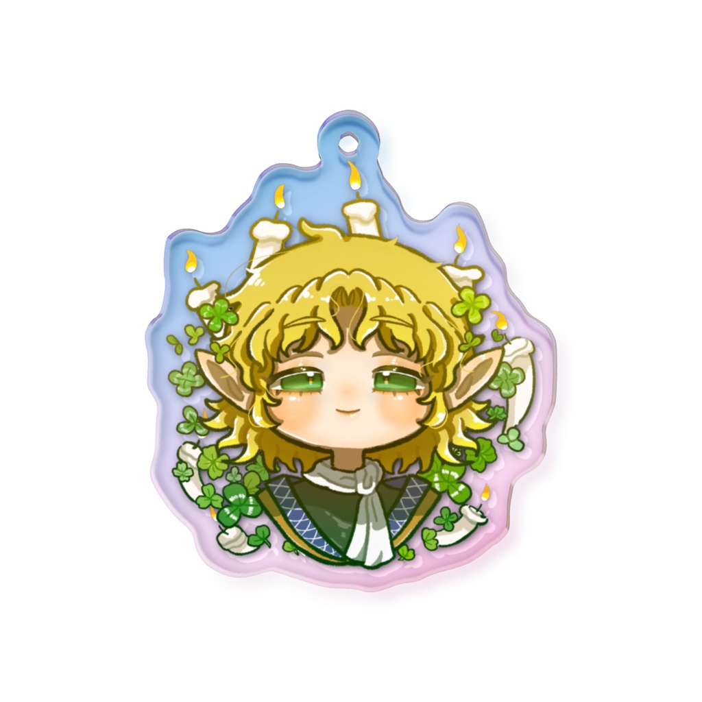 東方Project 水橋パルスィ オーロラアクリルキーホルダー 50 × 50mm