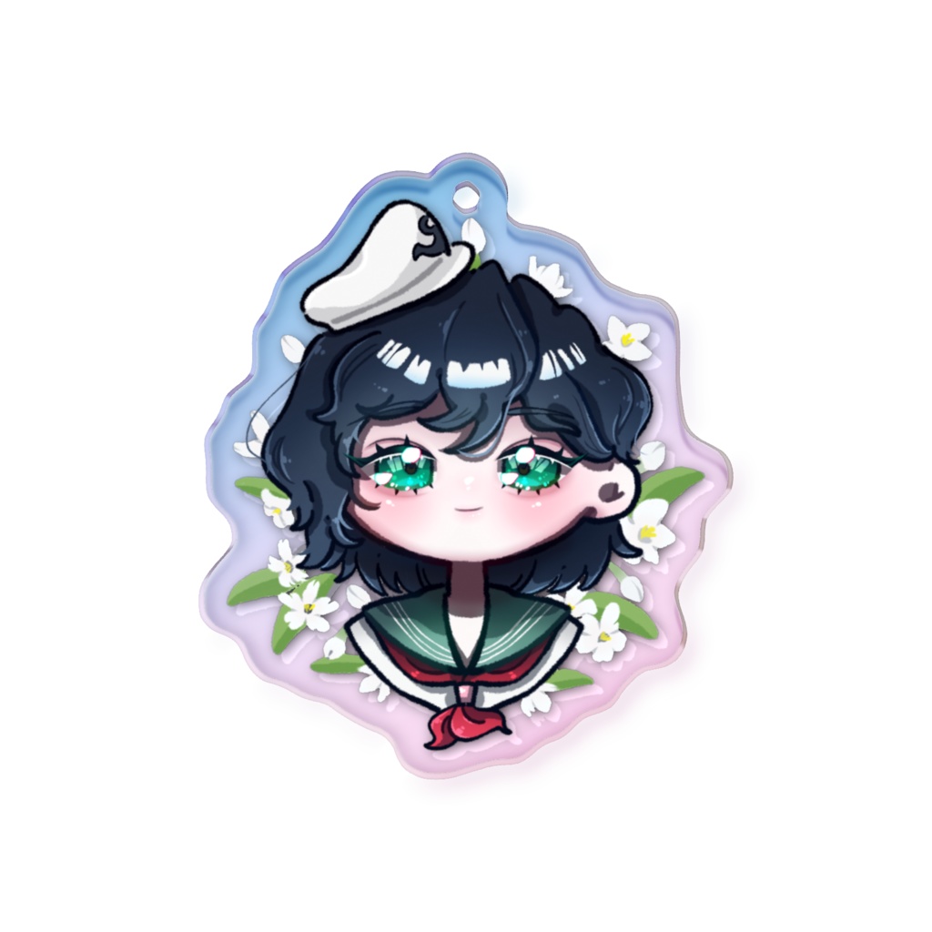 東方Project 村紗水蜜 オーロラアクリルキーホルダー 50 × 50mm