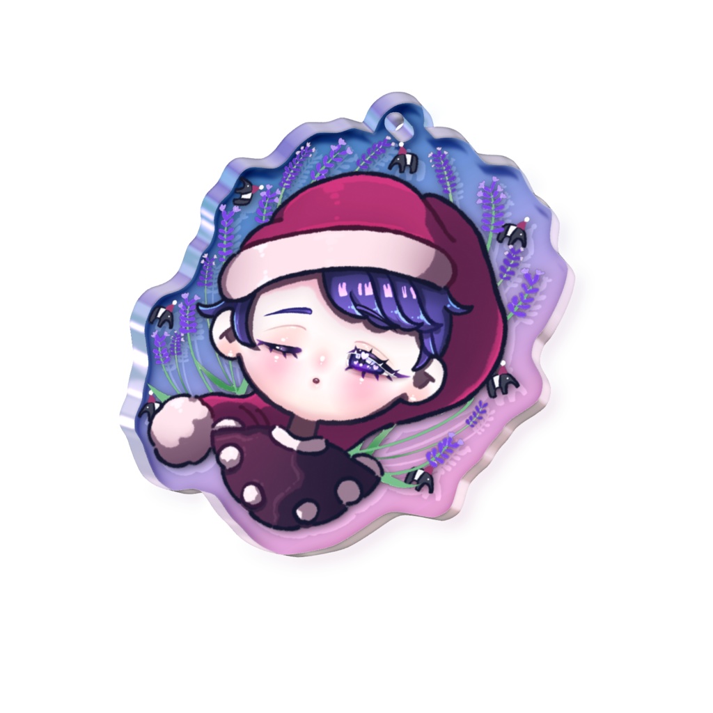 東方Project ドレミー・スイート オーロラアクリルキーホルダー 50 × 50mm