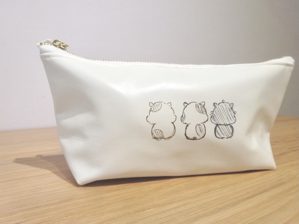 ハムトリオ ポーチ