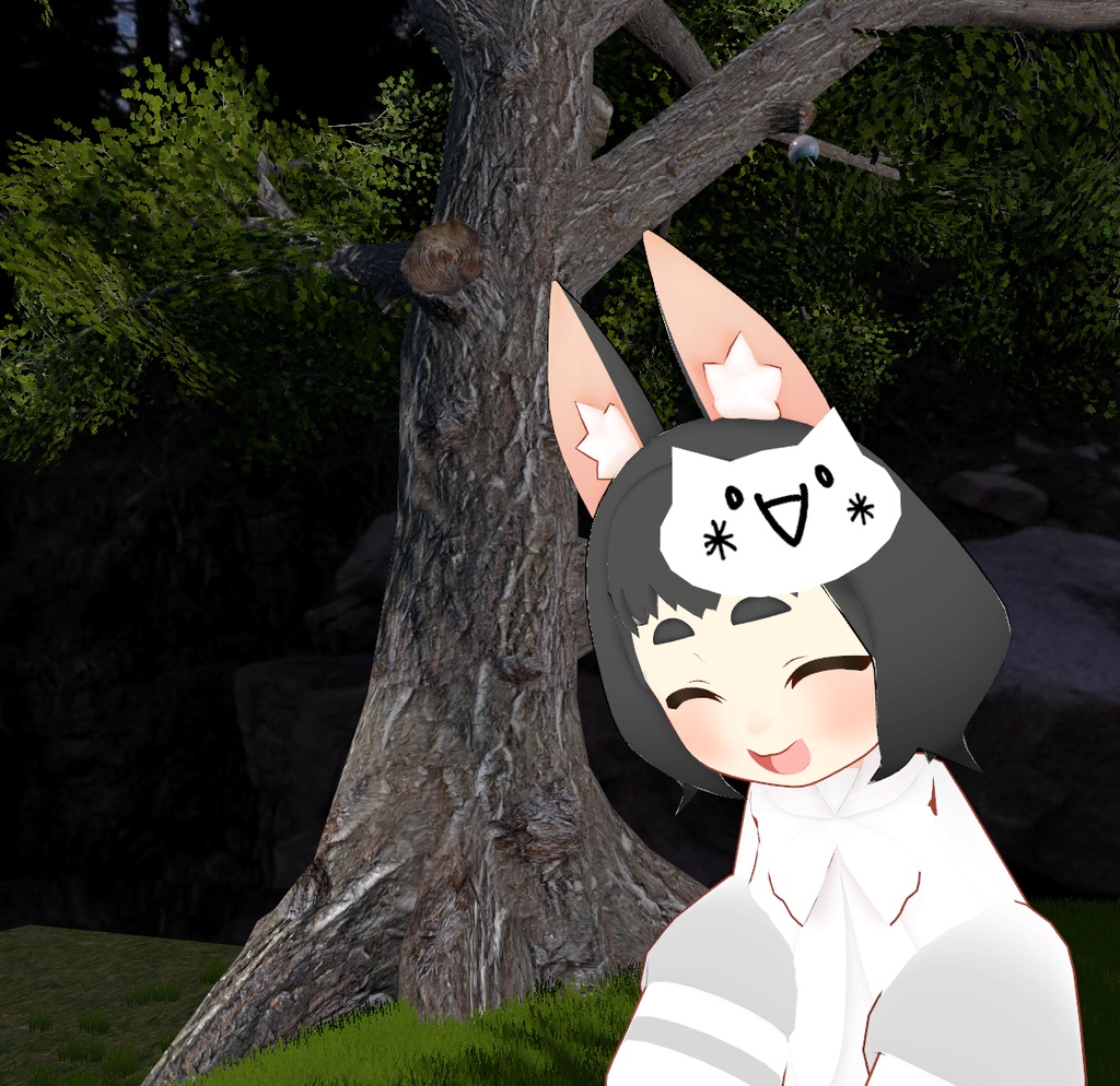 某ねこの面と米酒セット