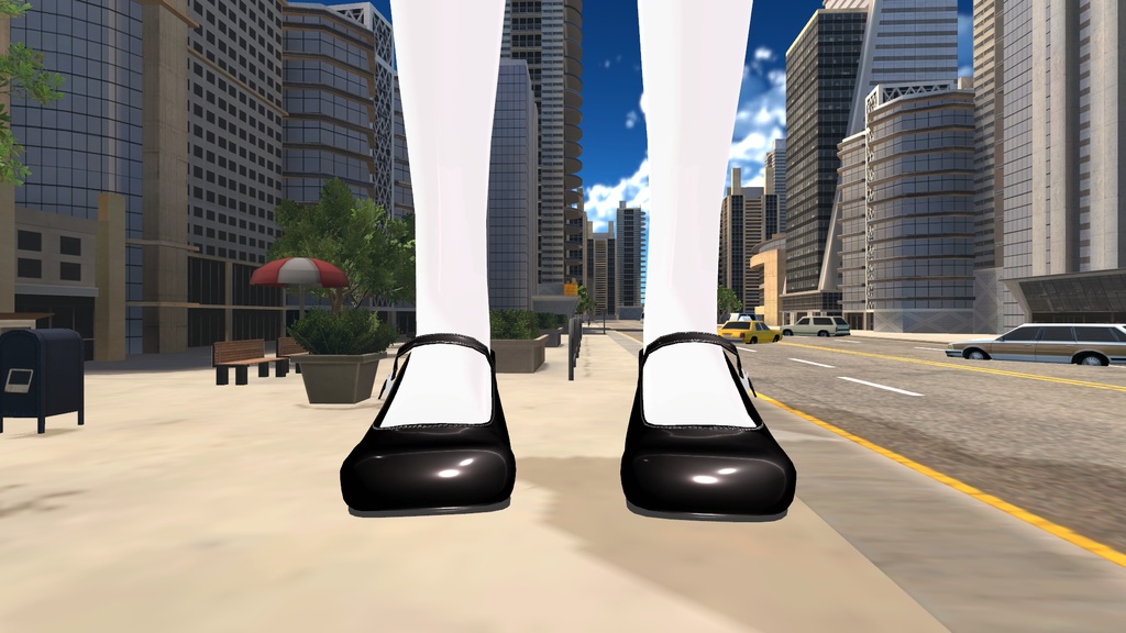 【こまどアバター専用】ストラップシューズ(3色)とセーラーワンピース