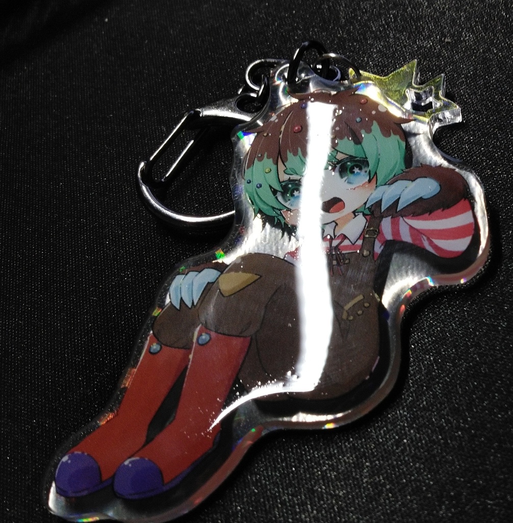 ハヤテのアクリルキーホルダー(訳あり)