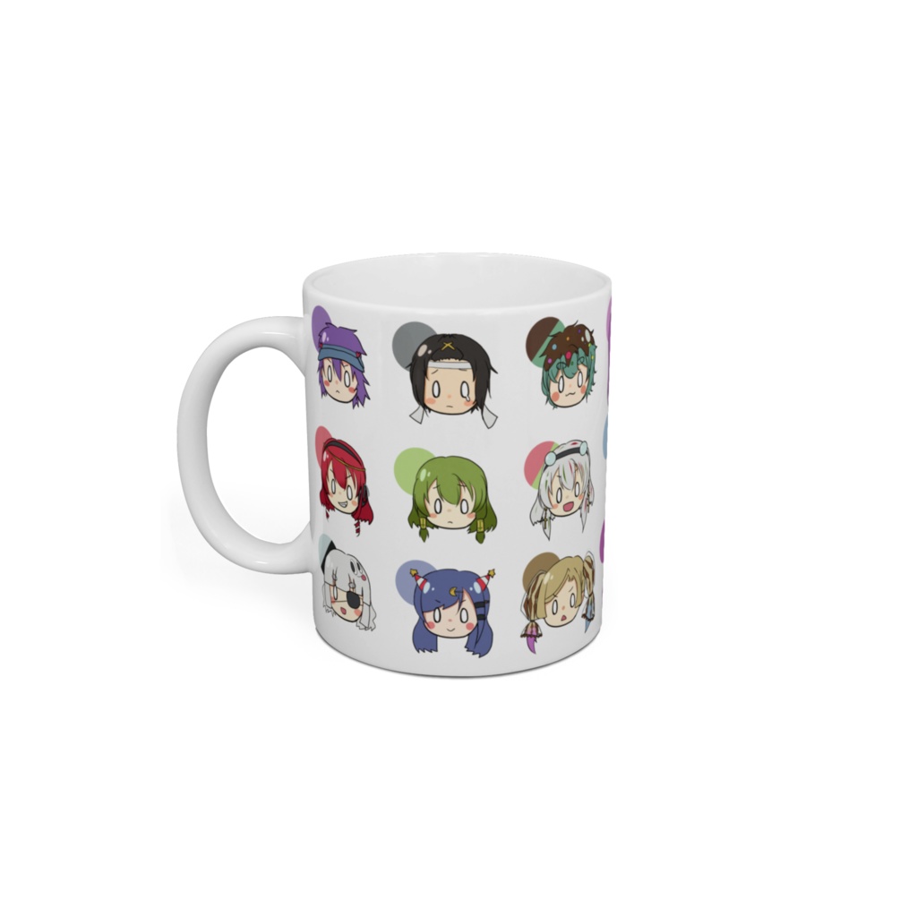 王つかキャラ集合マグカップ