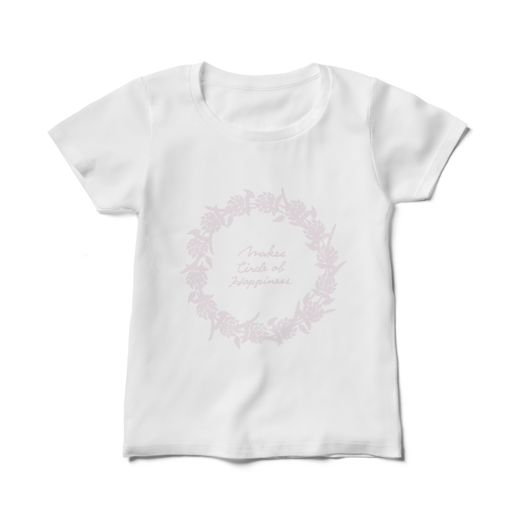 Happiness Tシャツ Circle Wm Wl Conny S Room Booth