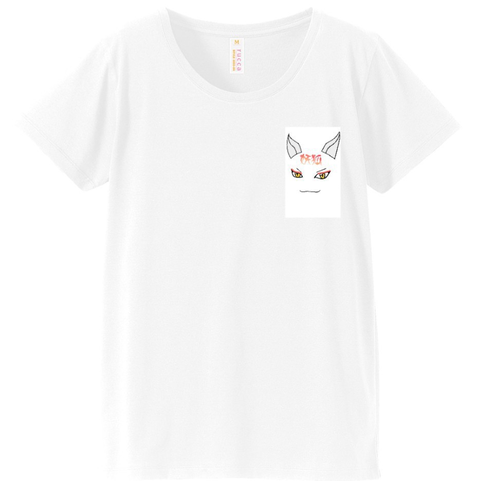 陰陽師 妖狐 Tシャツ レディース