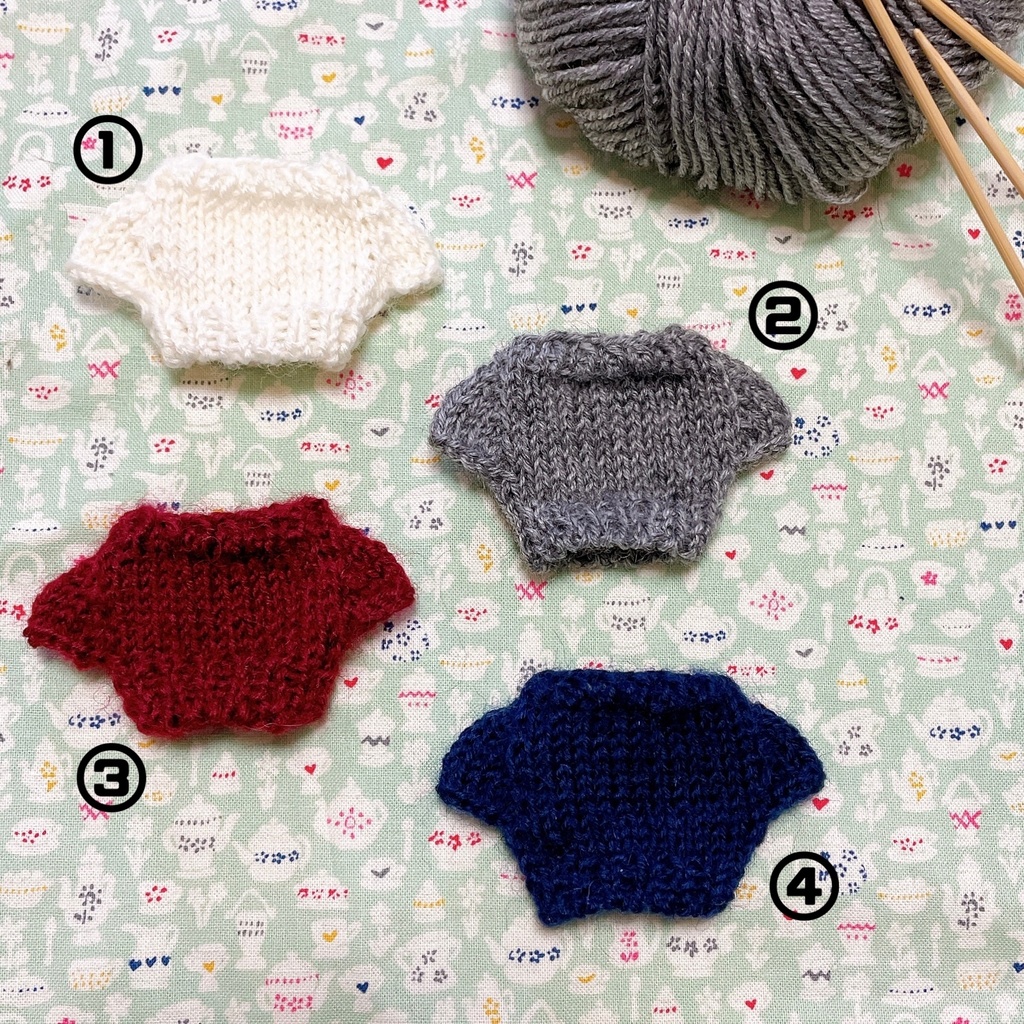 ぬい用セーター