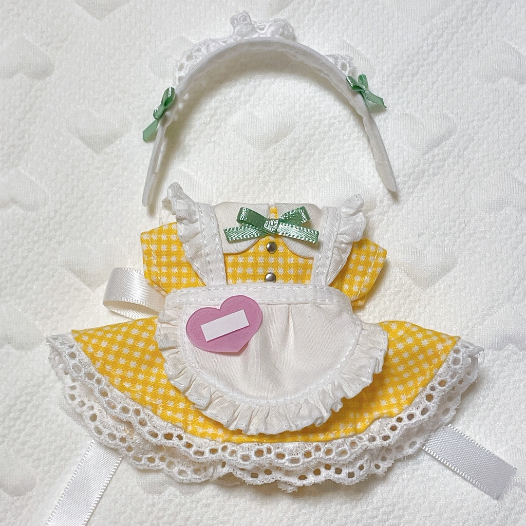 気まぐれカラーのメイド服