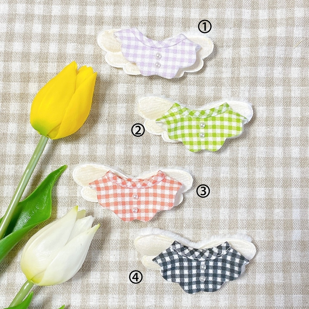 天使の羽付きスタイ