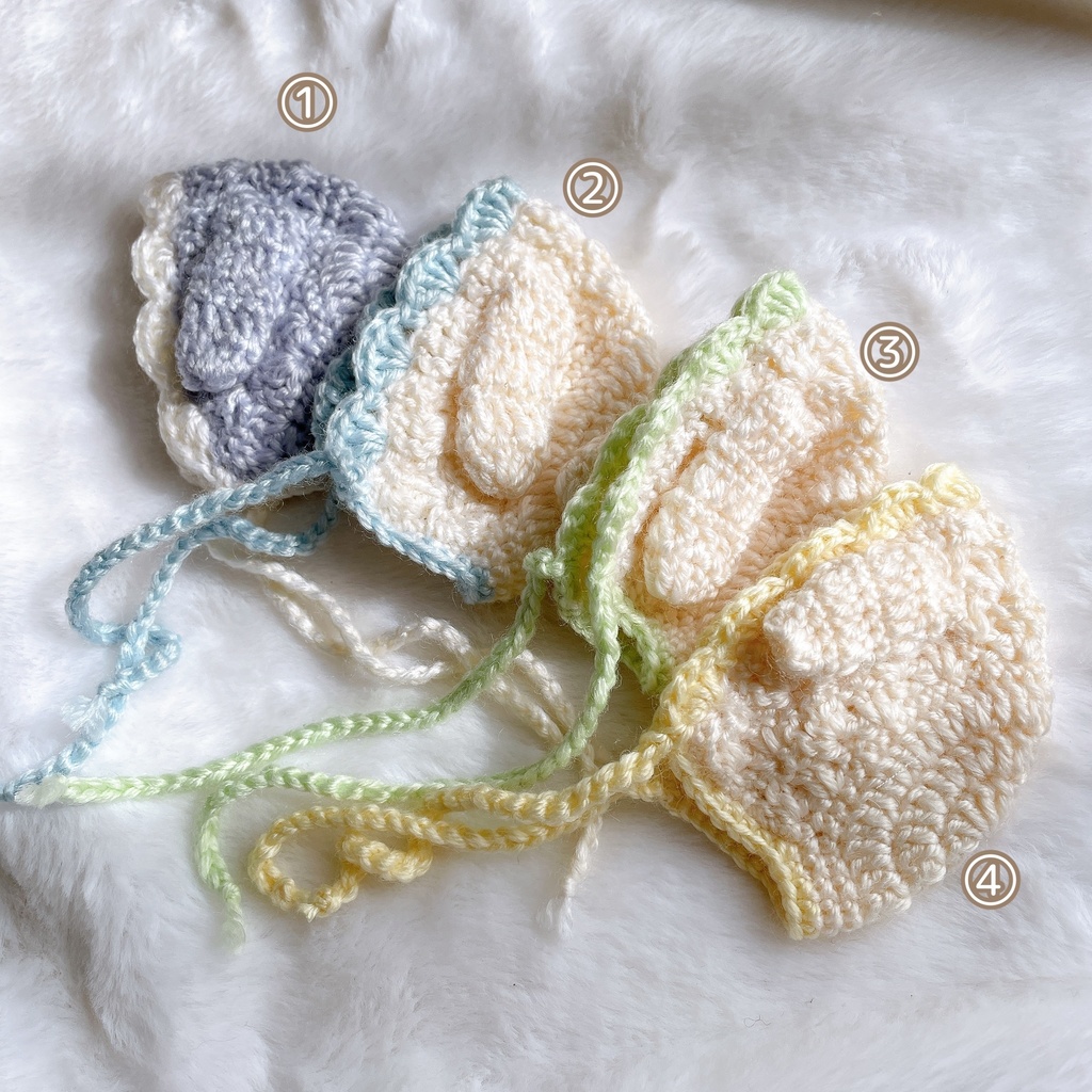 Mサイズ ベビーボンネット