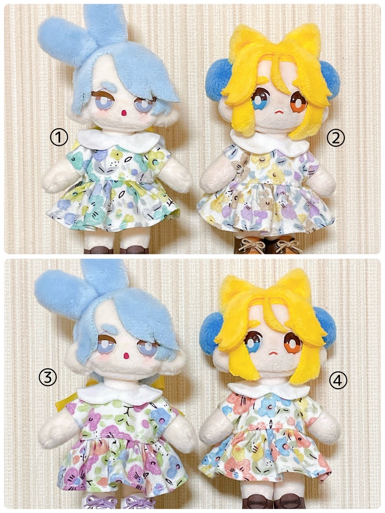 【ぷにみおサイズ】花柄ワンピース