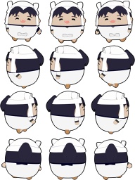 ピクスク用アバター　天きり【カプイベは天きり/土井きりオンリーでのみ使用可】