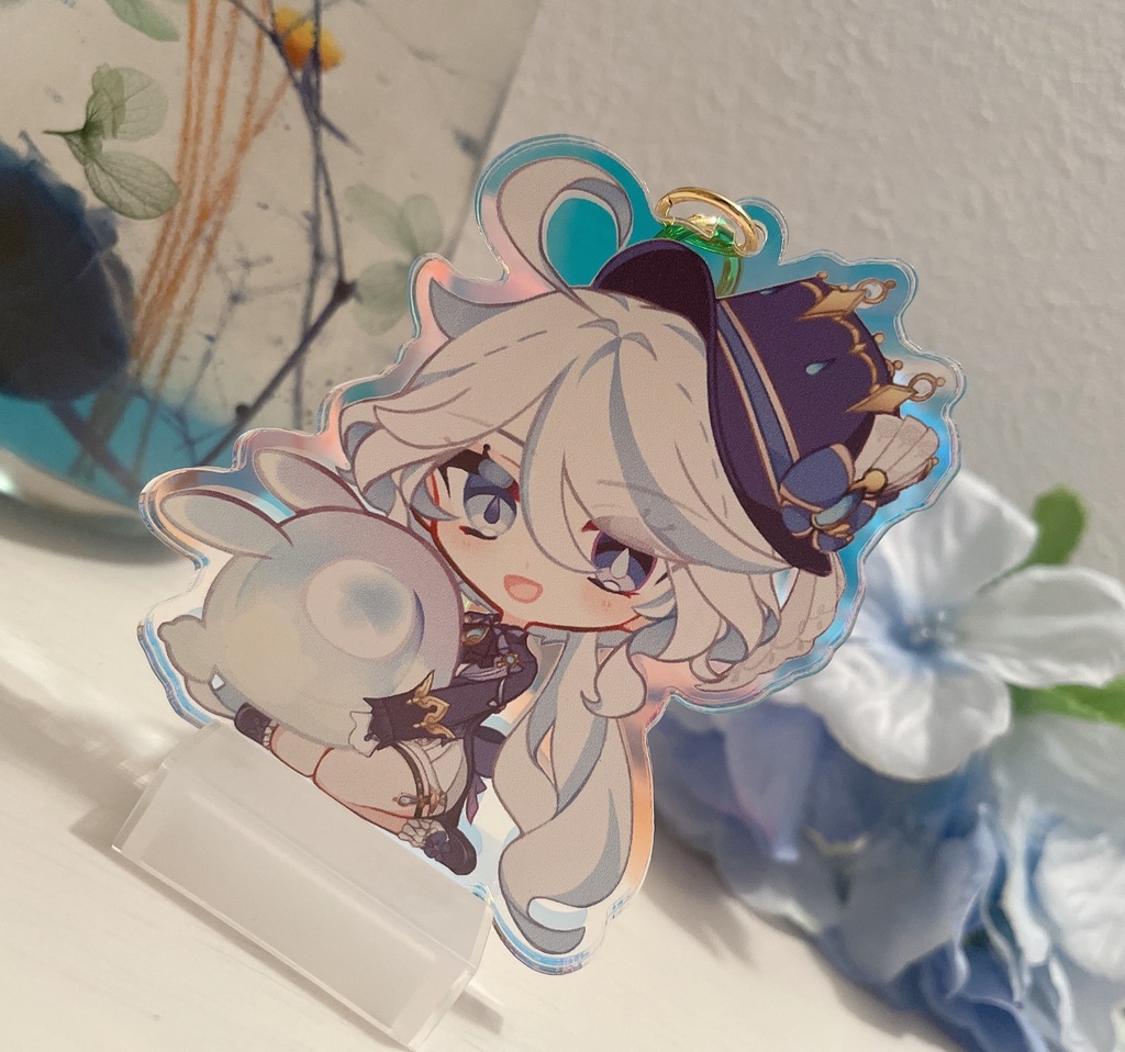 フリーナ オーロラアクリルキーホルダー