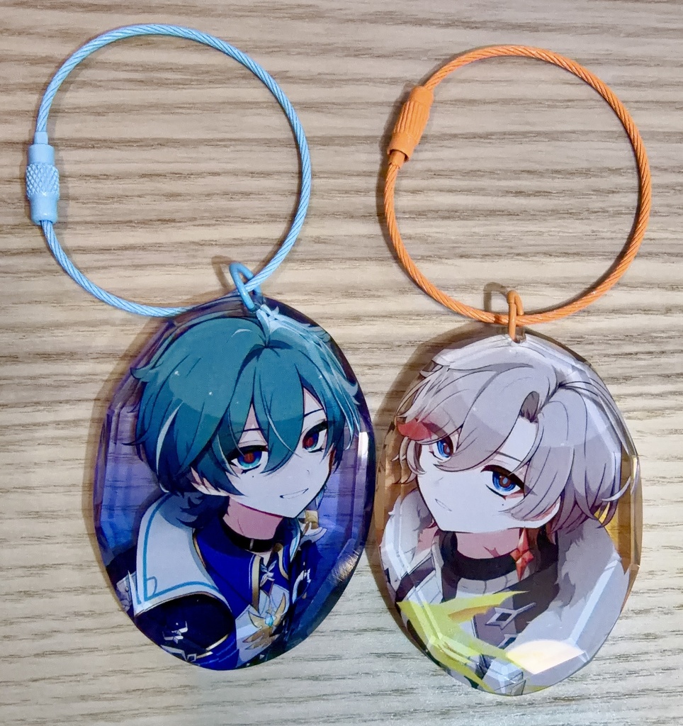 ローエン💎イルーガ 宝石アクキーセット