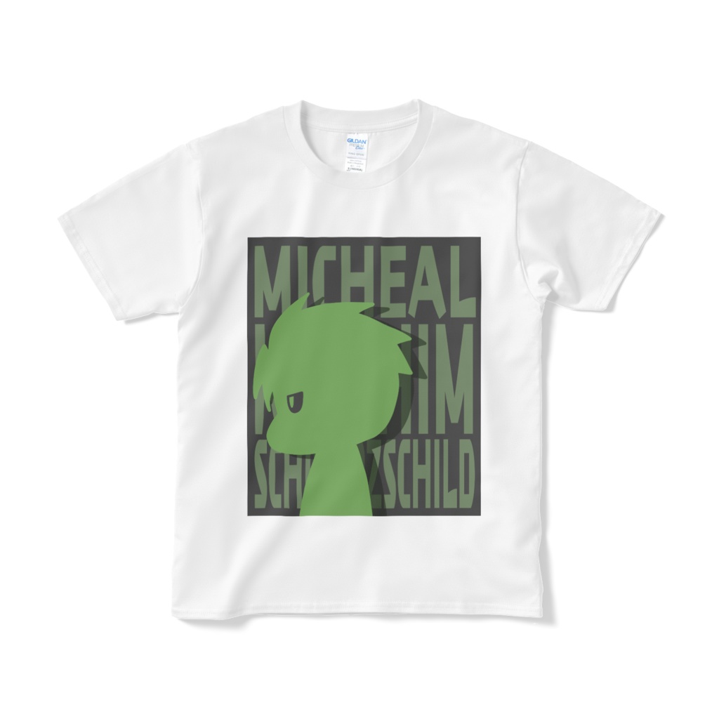 ミヒャエル/シルエットTシャツ