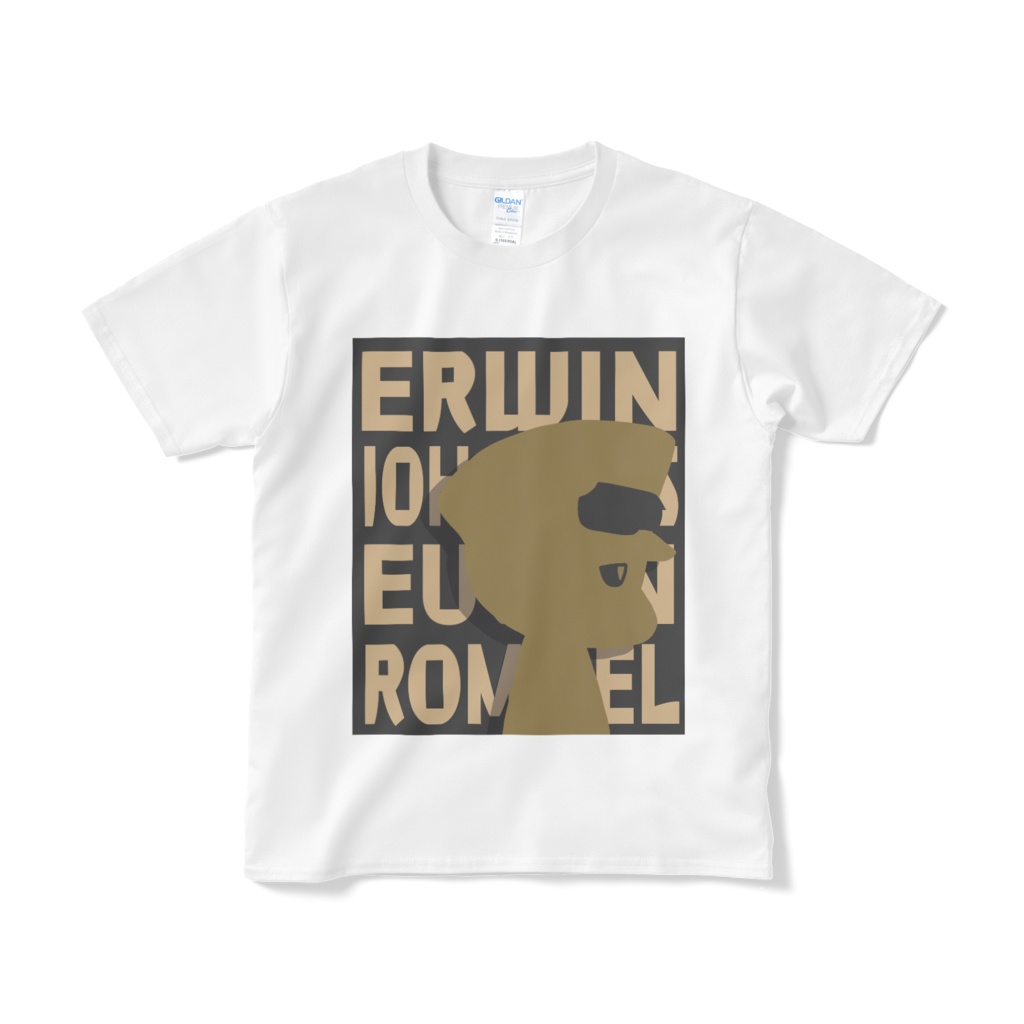ロンメル/シルエットTシャツ