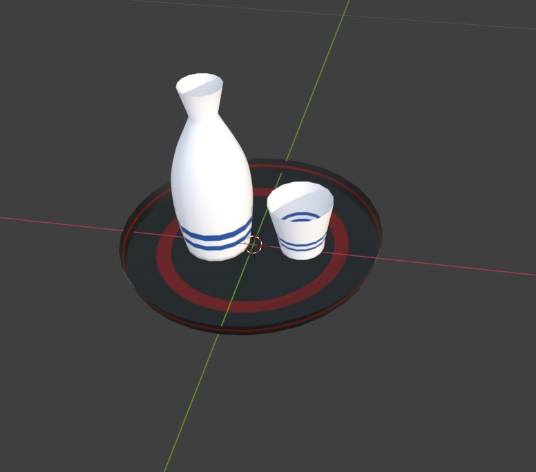 【3Dモデル】冬のこたつセットを制作しました|和室・お正月シーンにもおすすめ